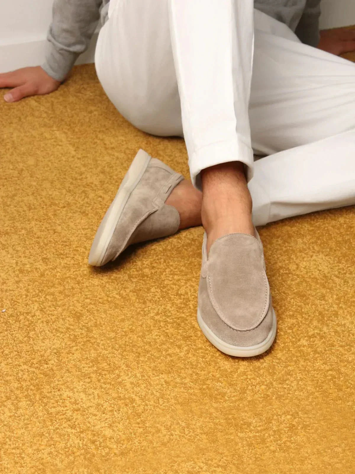Loafer Classico Grigio Chiaro