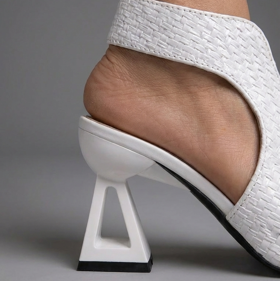 Tacchi in tessuto scolpito Aura | L'eleganza incontra il massimo comfort